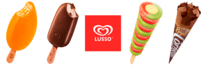 les glaces classiques de Lusso