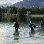 plongeurs de retour de mission