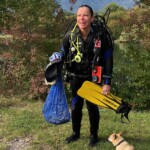 buvetière se mouillant volontiers pour la bonne cause!