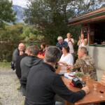 à l'heure des remerciements et de l'apéro